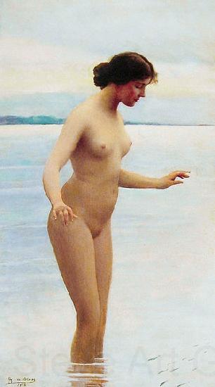 Eugen von Blaas In the water Spain oil painting art